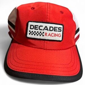 Decades racing racing vintage adjustable hat